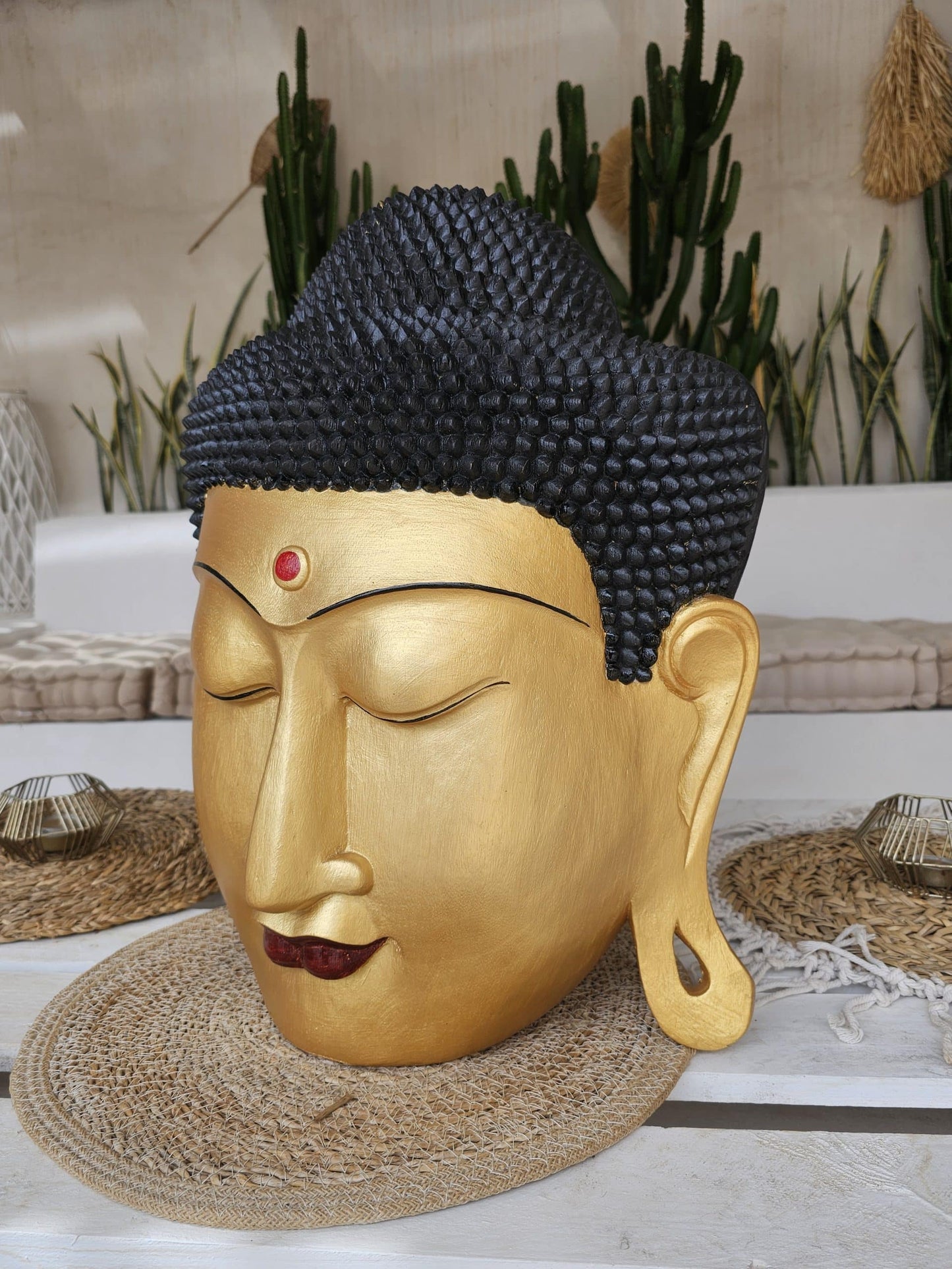 Golden Buddha Mask