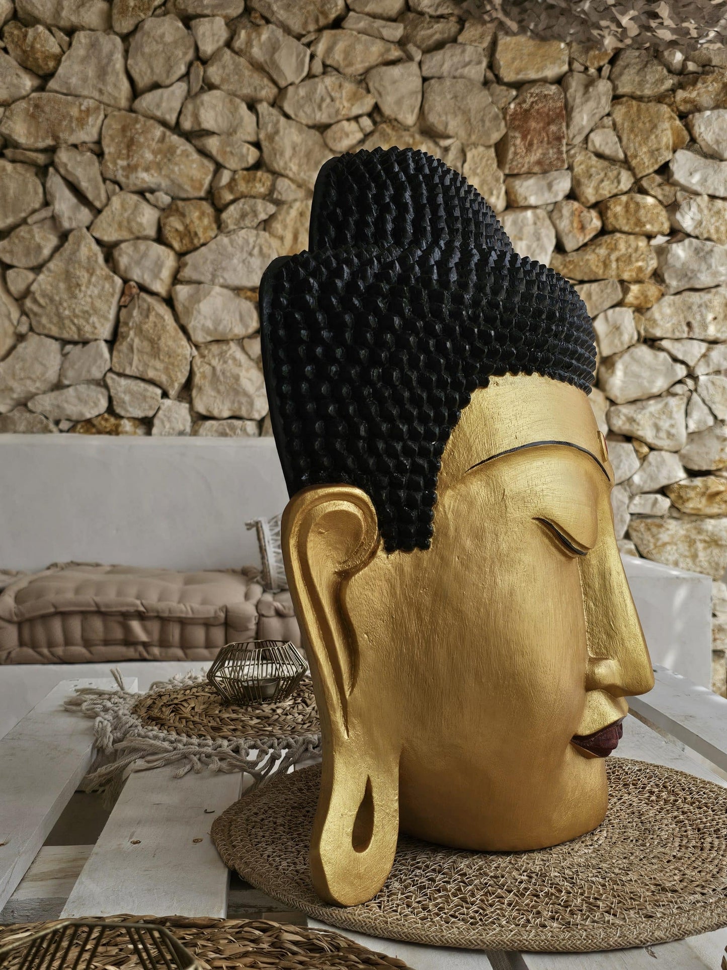 Golden Buddha Mask