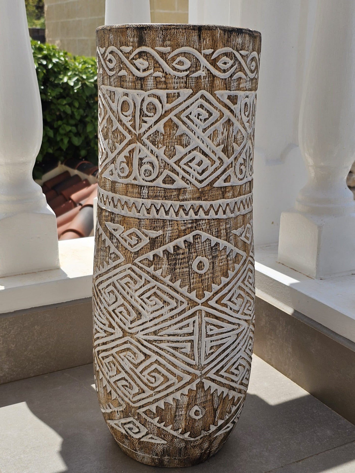 Wooden Vase Model Batara