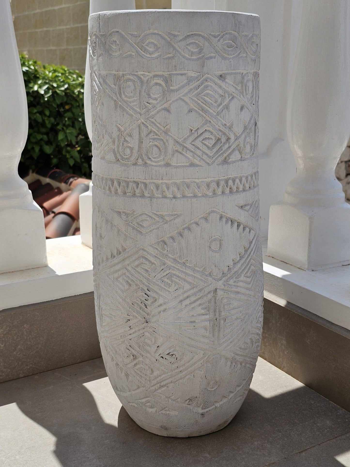 Wooden Vase Model Batara