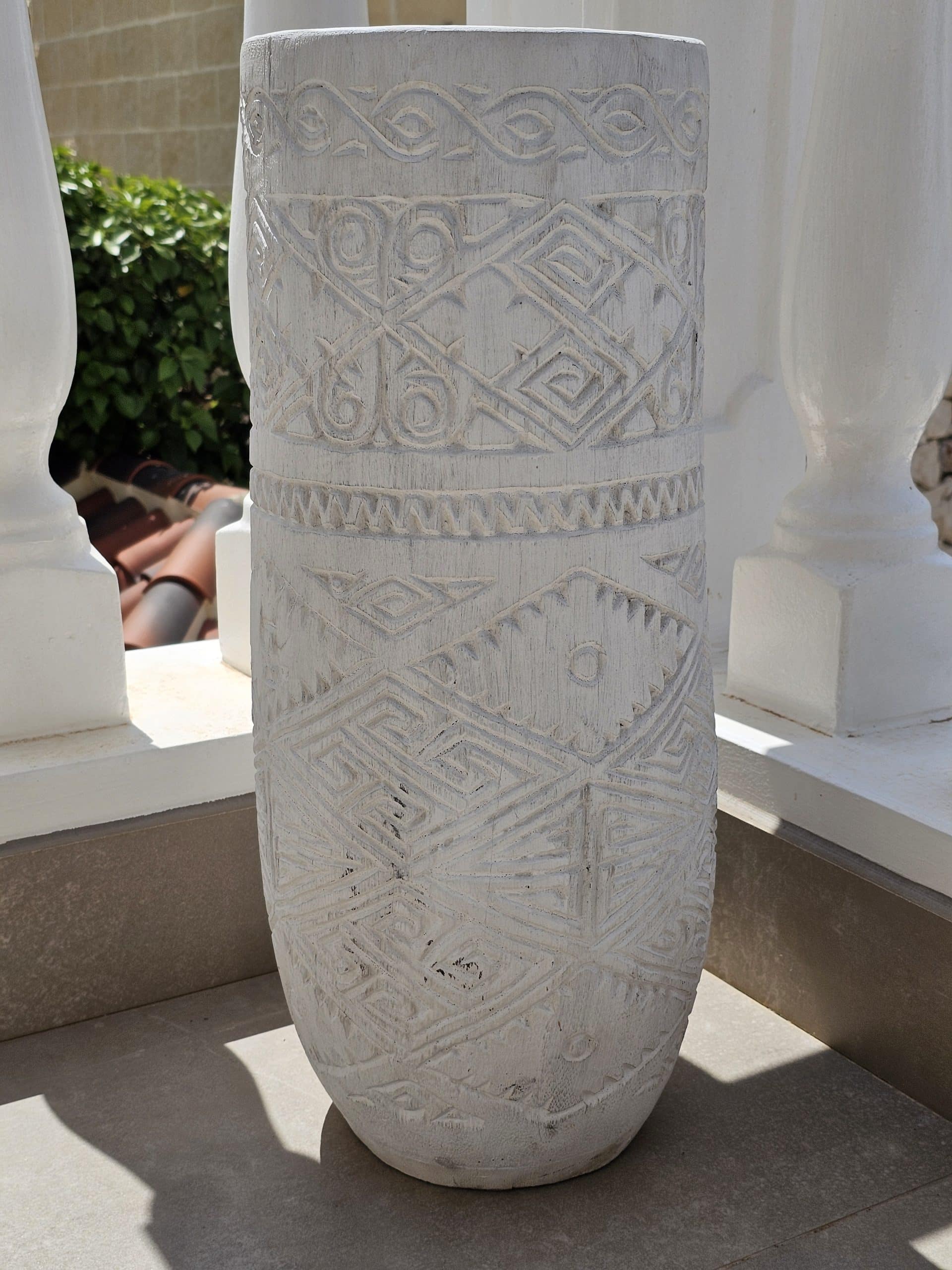 Wooden Vase Model Batara