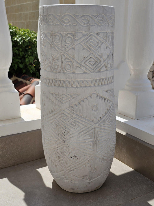 Wooden Vase Model Batara