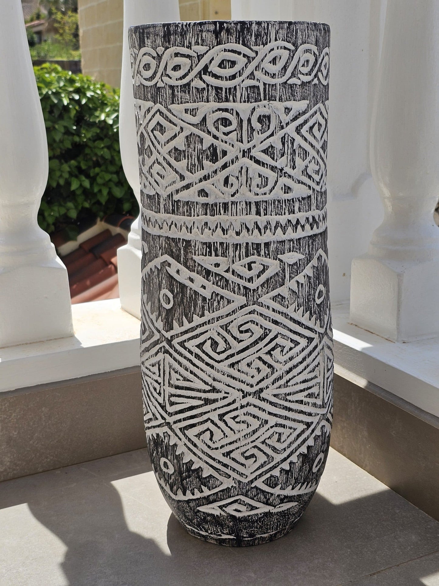 Wooden Vase Model Batara