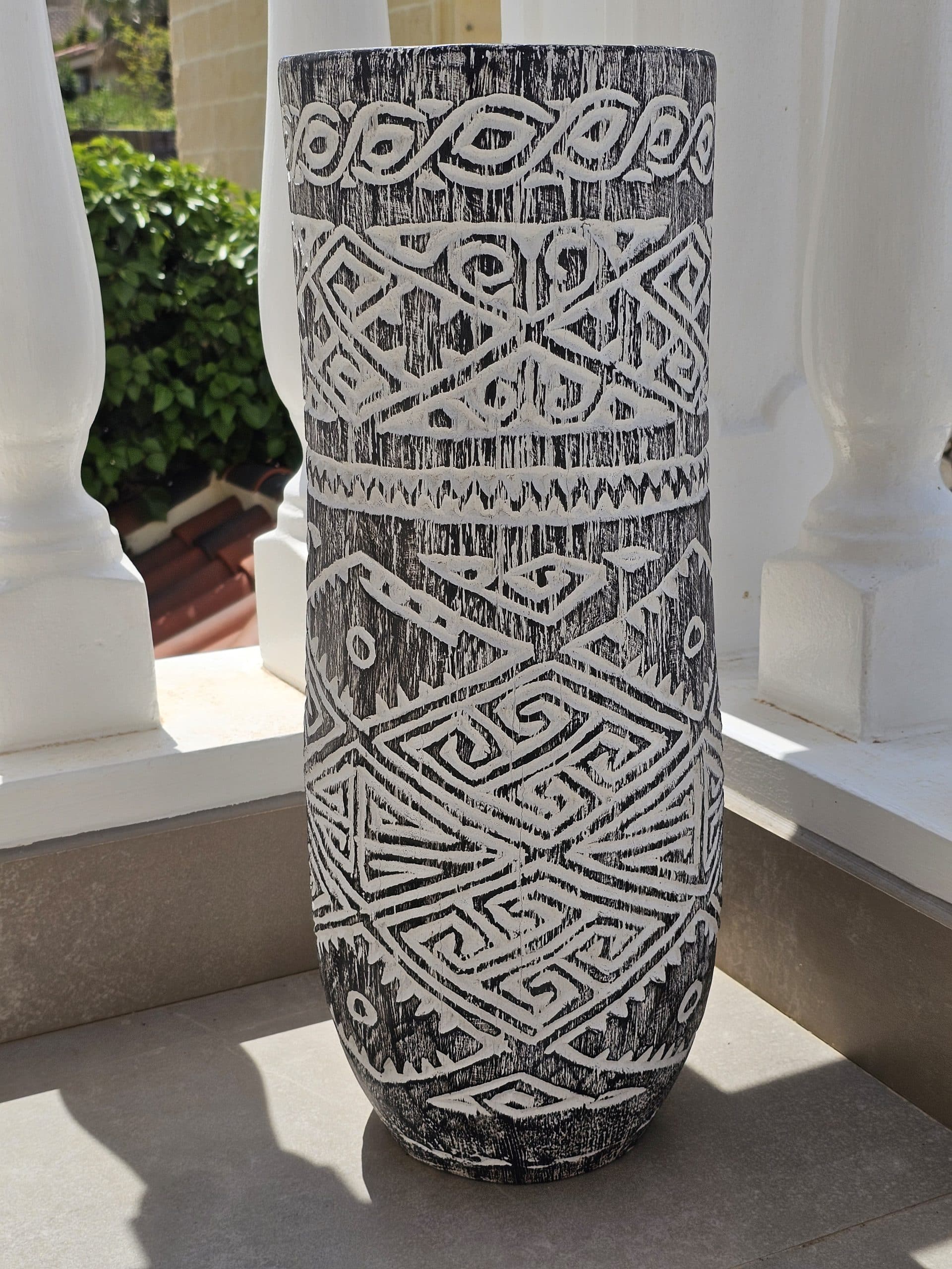 Wooden Vase Model Batara