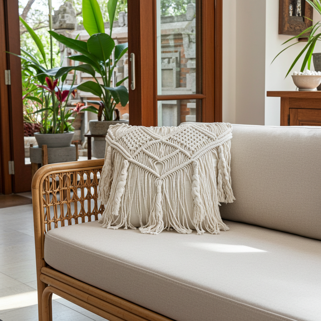 Capa de almofada Modelo Papua 50x50cm