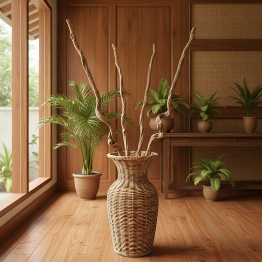 Twisted Decorative Driftwood Branch Sticks Model Temiang