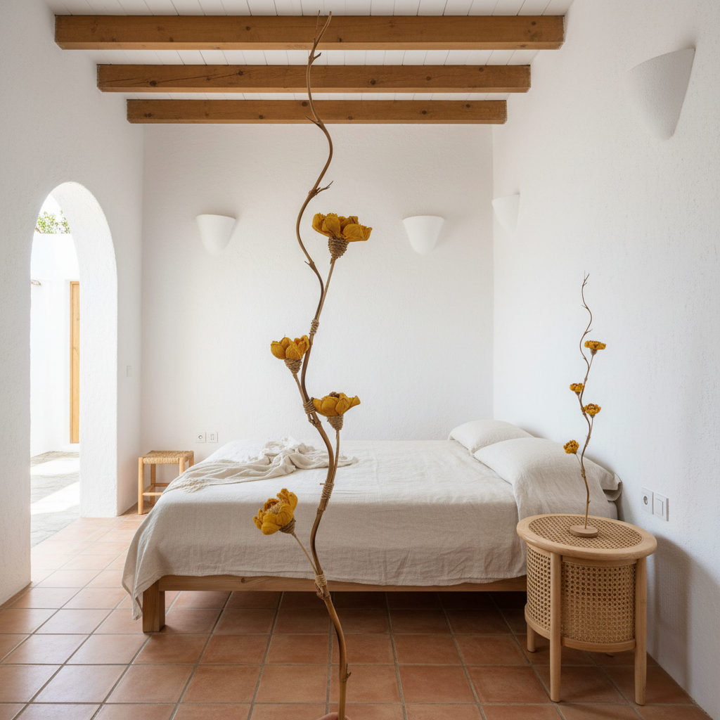 Rama Decorativa Alta y Natural Seca Modelo Manado Tua