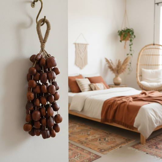 Pala Seed Hanging Door Decoration Model Nusa Ceningan