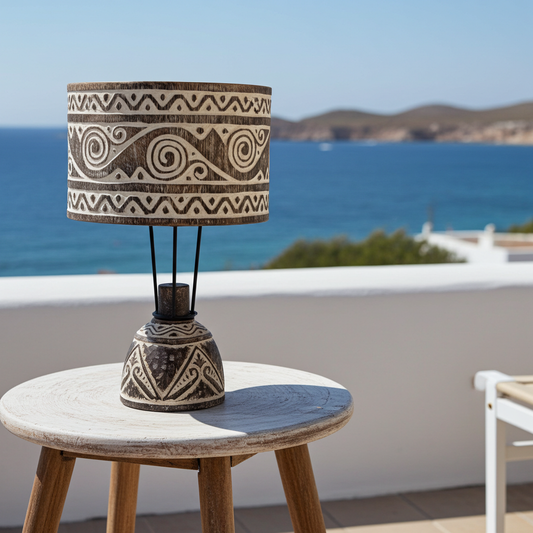 Candeeiro Timor Modelo Piri - Escura