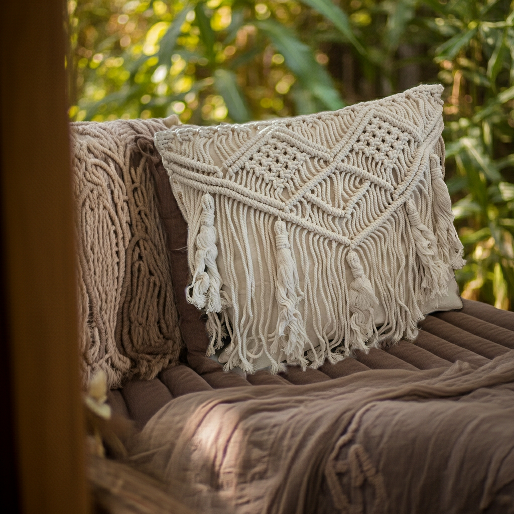 Funda de almohada Modelo Arungan 40x40cm