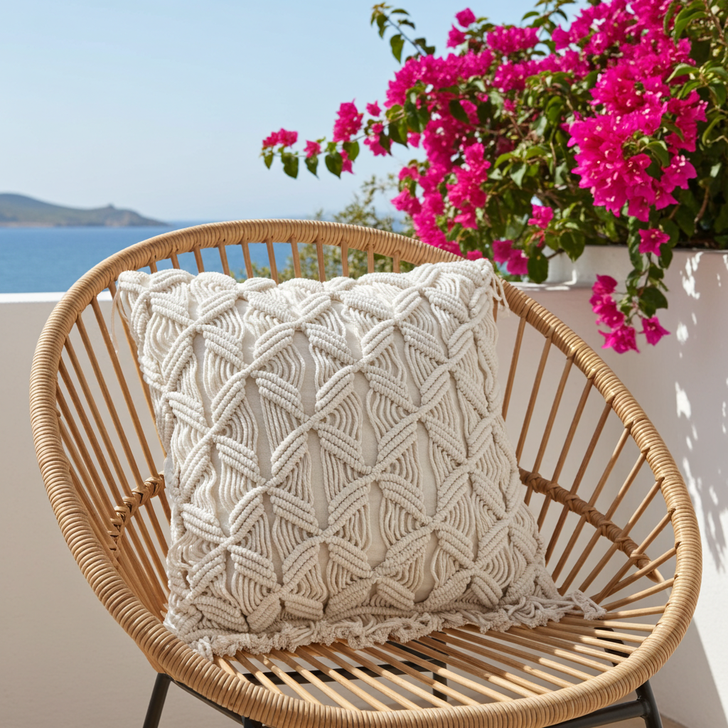 Capa de almofada modelo Nias 50x50cm