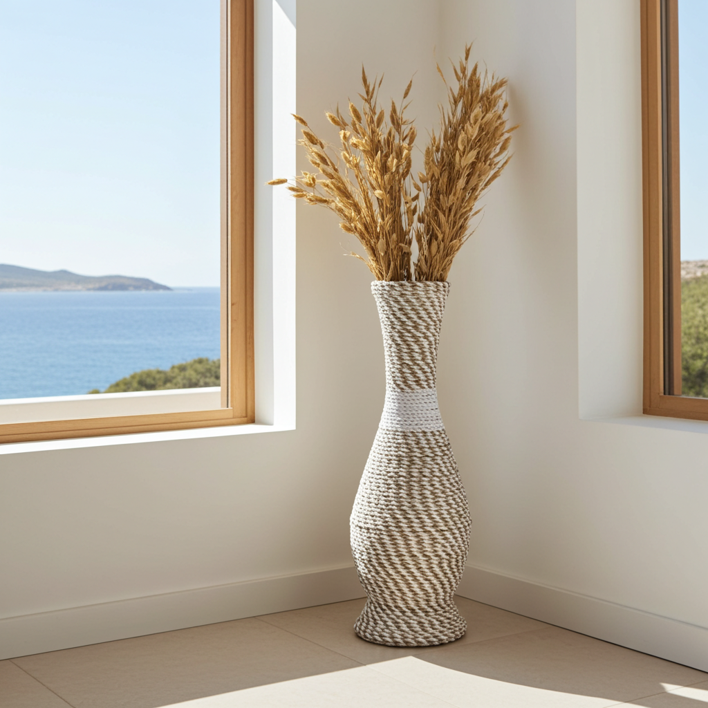 Vaso em rattan Modelo Berkat, 3 modelos!