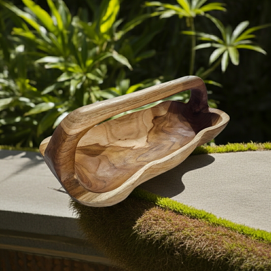 Fruitbowl with large handle