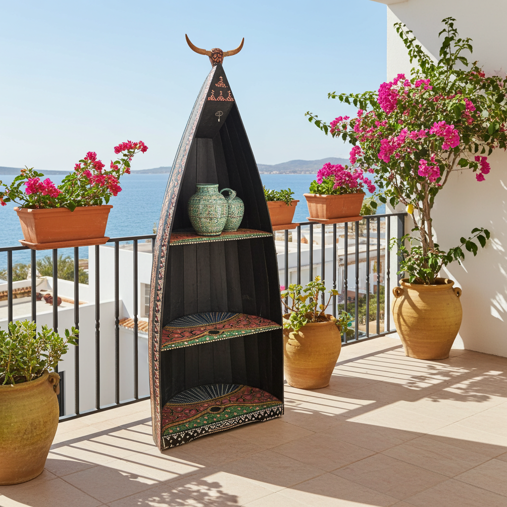 Armario con forma de barco de 150 cm