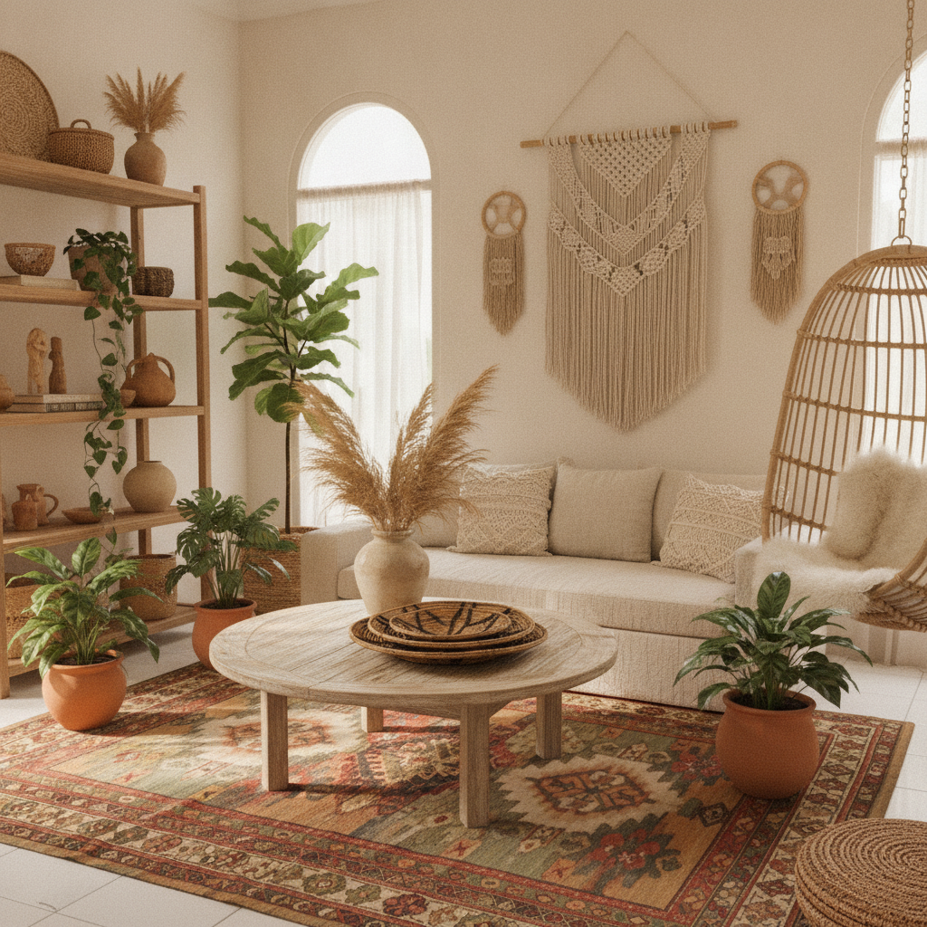 Woven Banana Leaf Wall Plate Model Liran