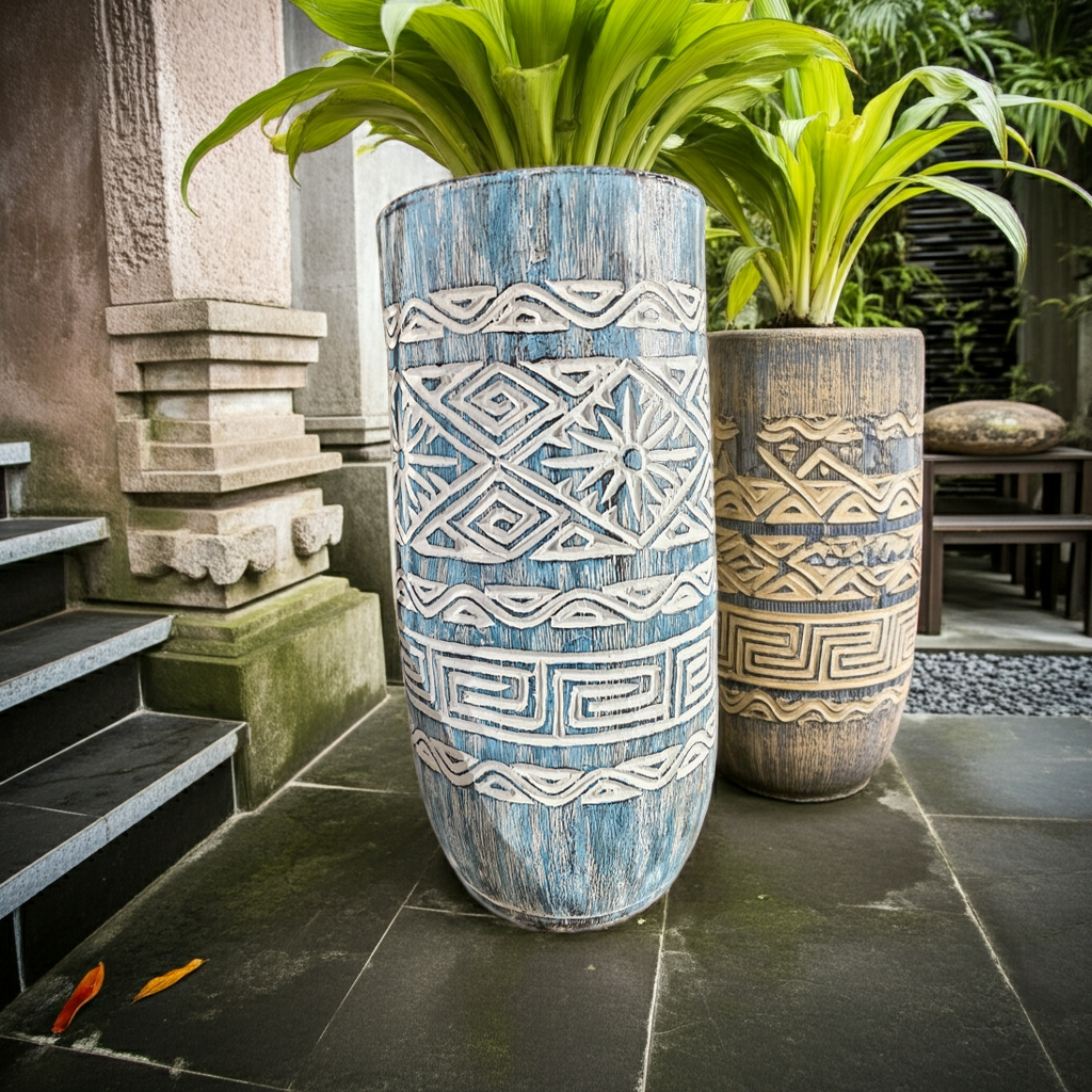 Turquois vase Model Bajawa