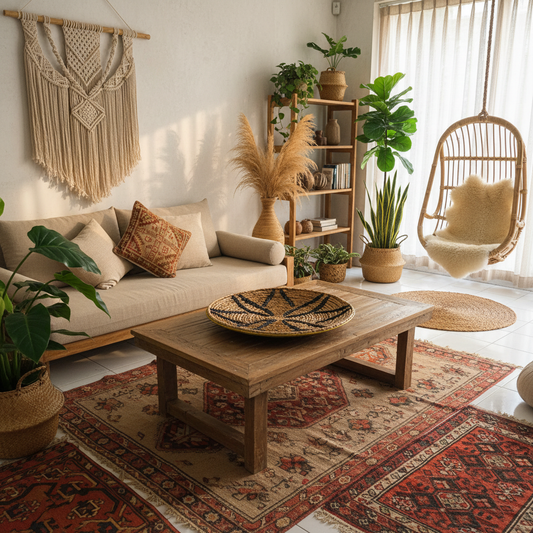 Woven Banana Leaf Wall Plate Model Liran