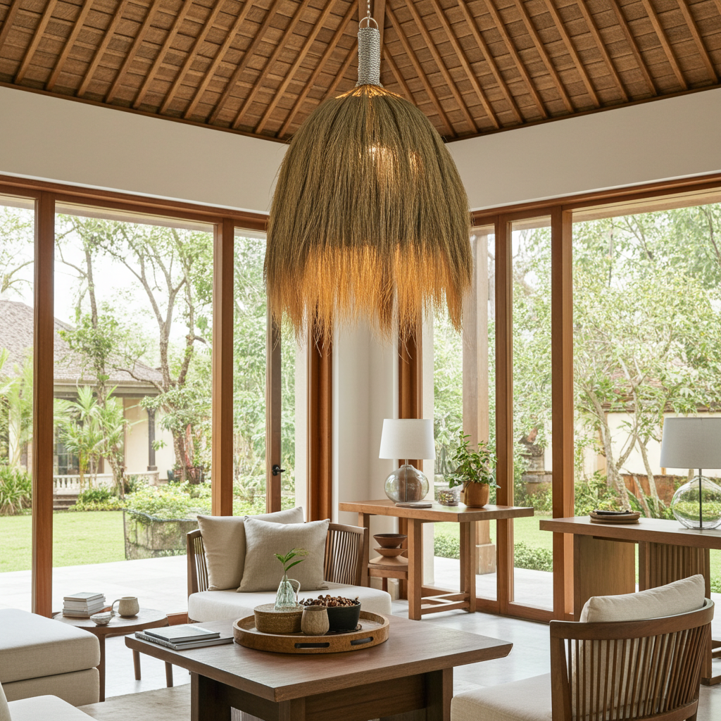 Candeeiro de teto modelo Indra