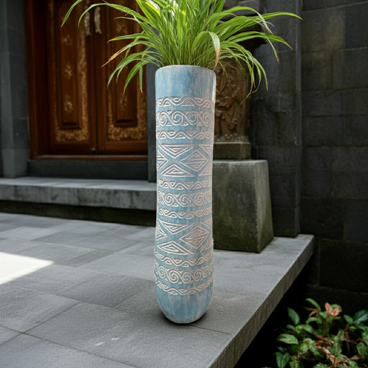 Turqouis vase Model Soropia
