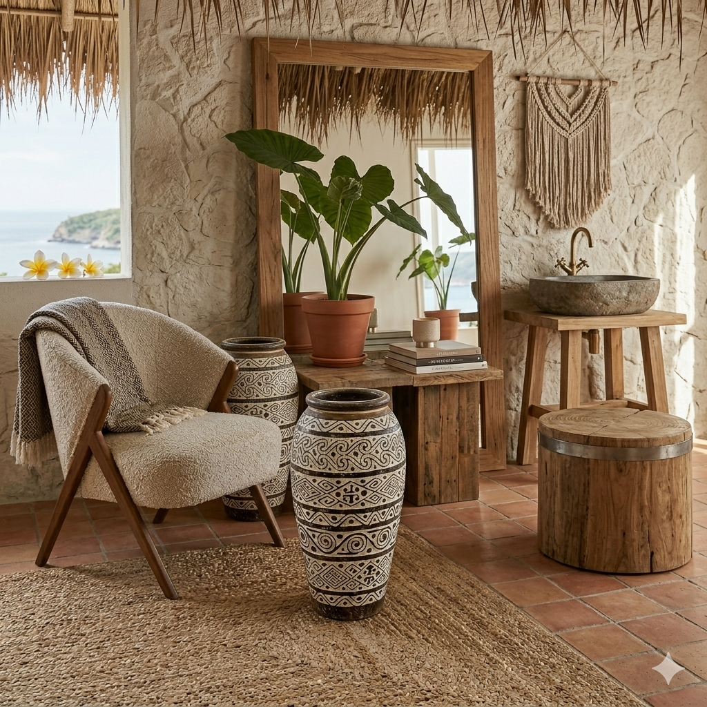 Vaso Timor Modelo Tarna