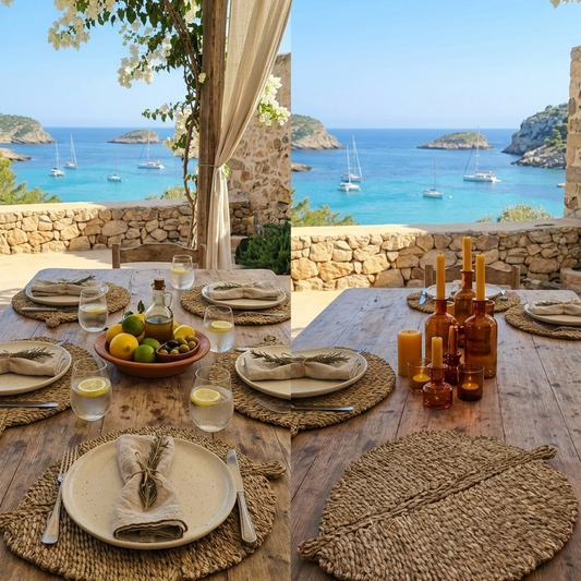 Woven Seagrass Placemat Model Pungu