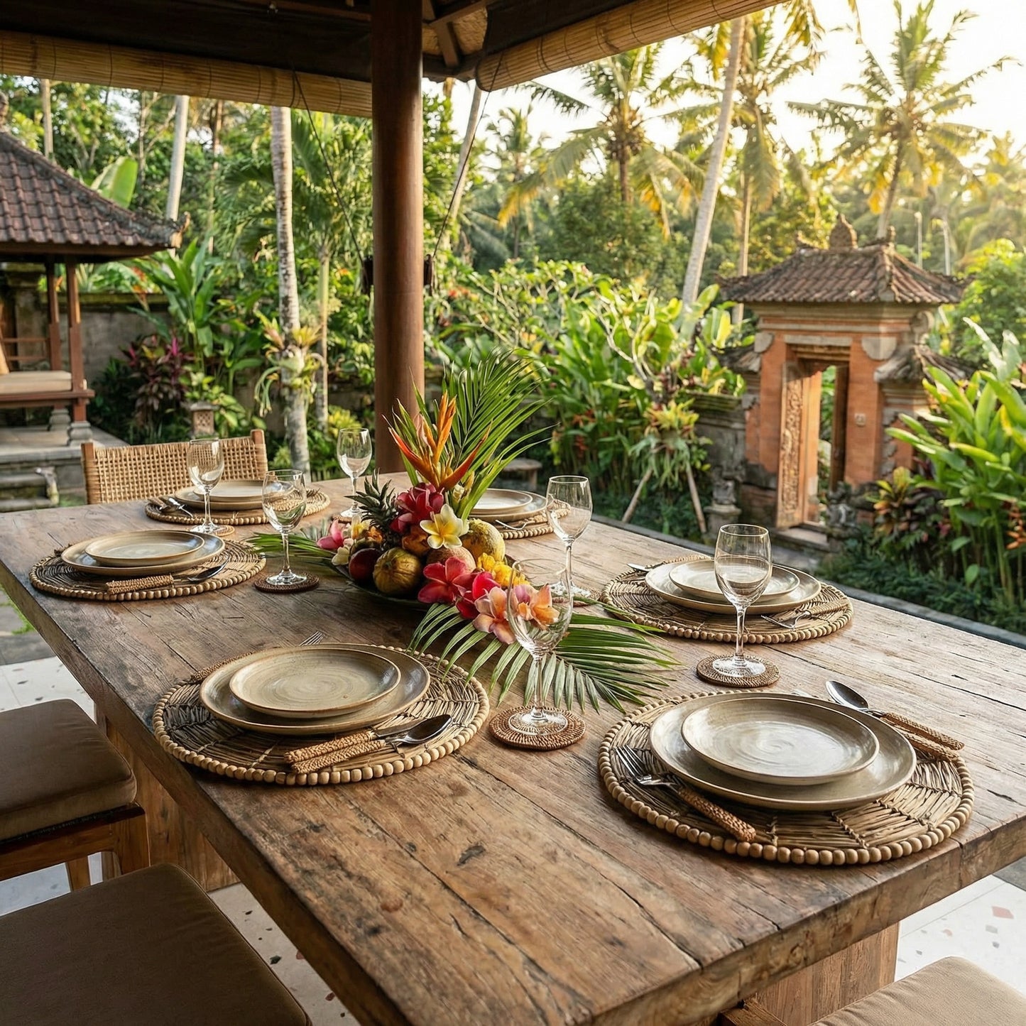 Handwoven placemat Model Tomok