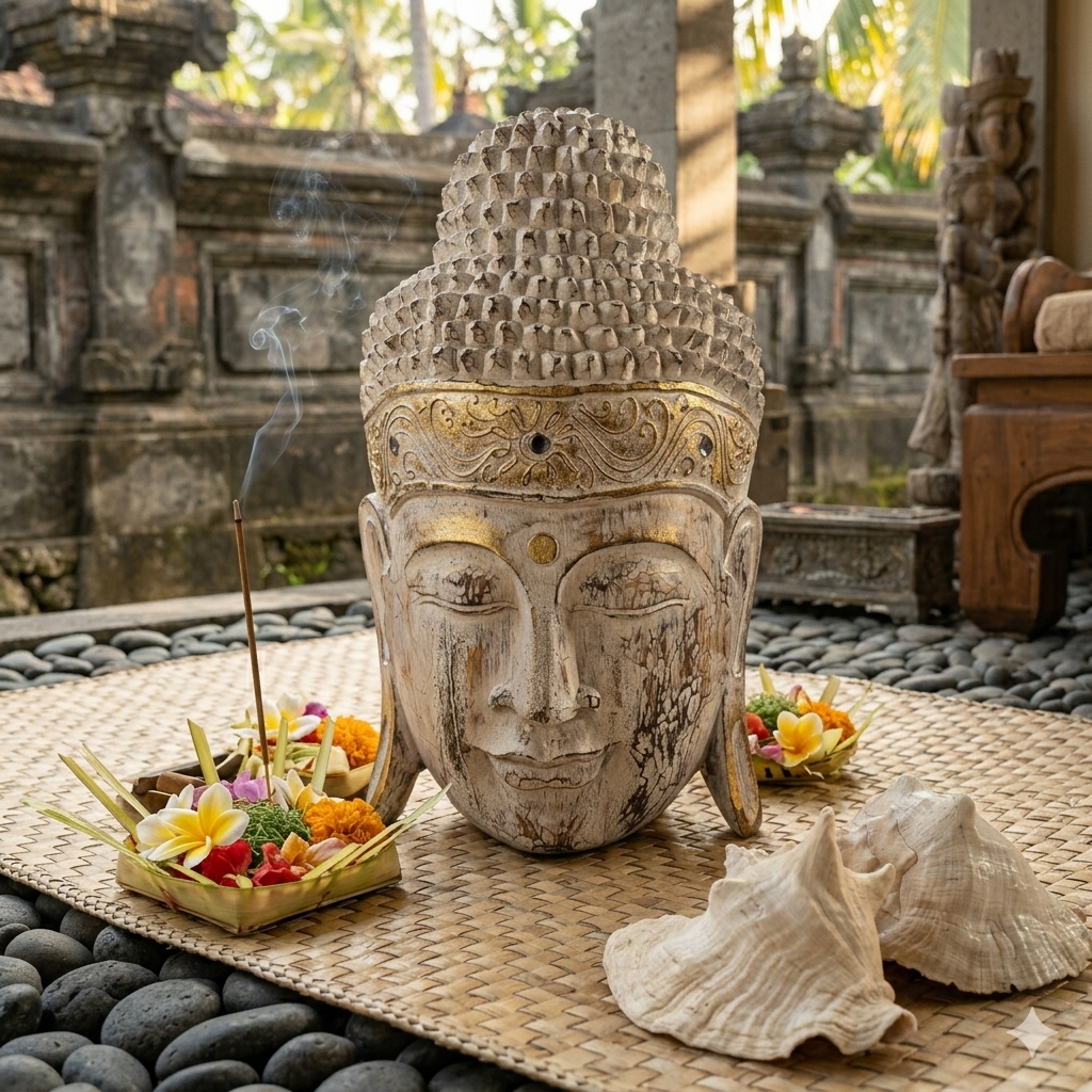 White Mask Model Manjushri