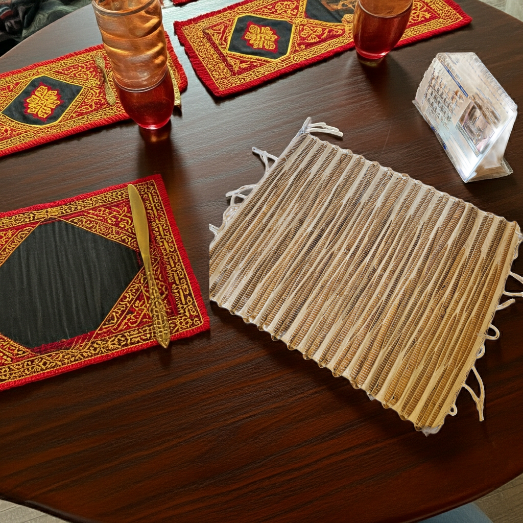 Placemat from bananleaf in THREE colors
