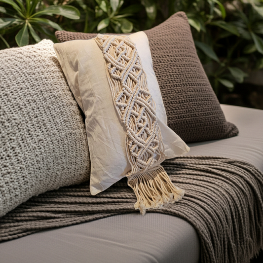 Capa de almofada modelo Domba 30x50cm