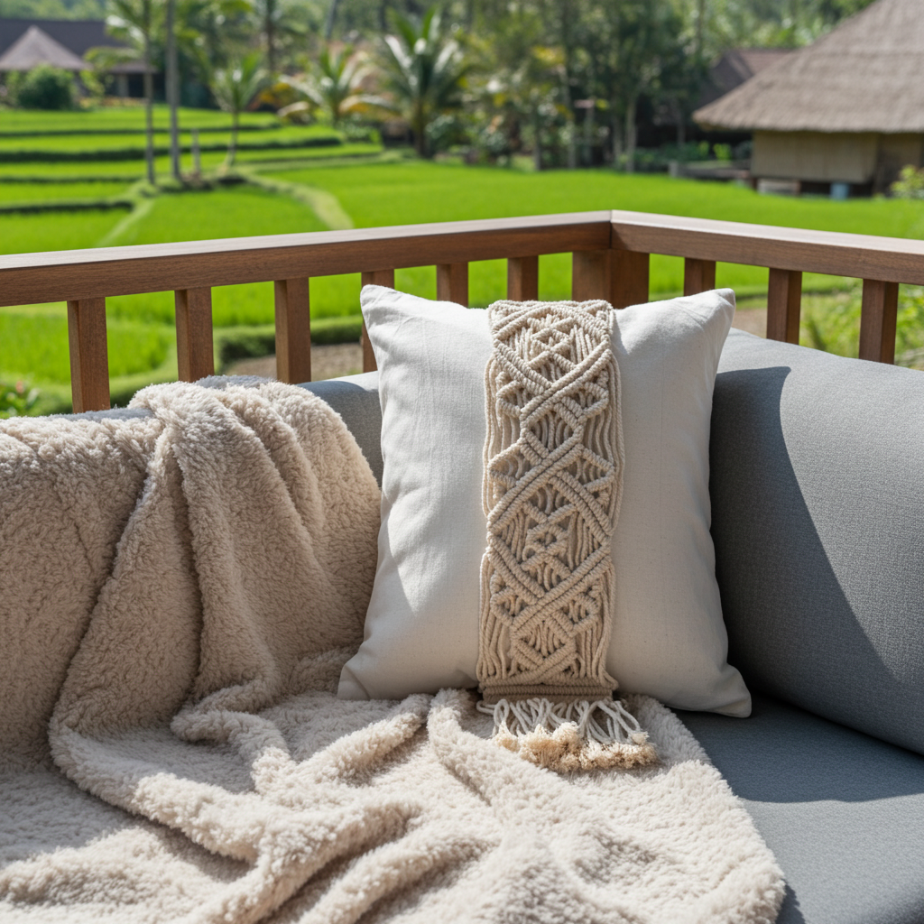 Capa de almofada modelo Domba 30x50cm