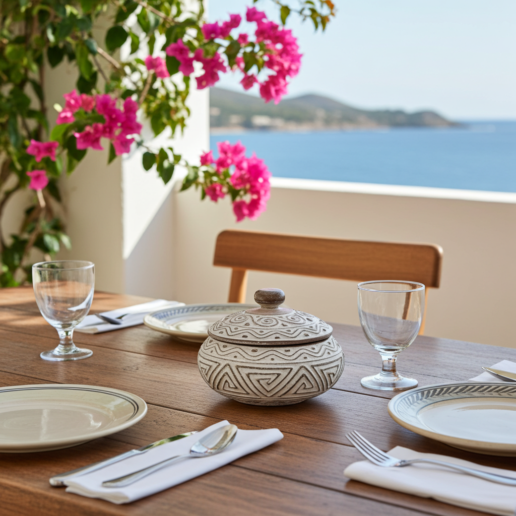 Cuenco de madera de Timor orgánica con tapa. Modelo Bulu