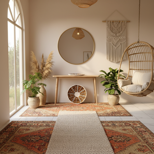 Round Woven Banana Leaf Wall Plate Model Tapat