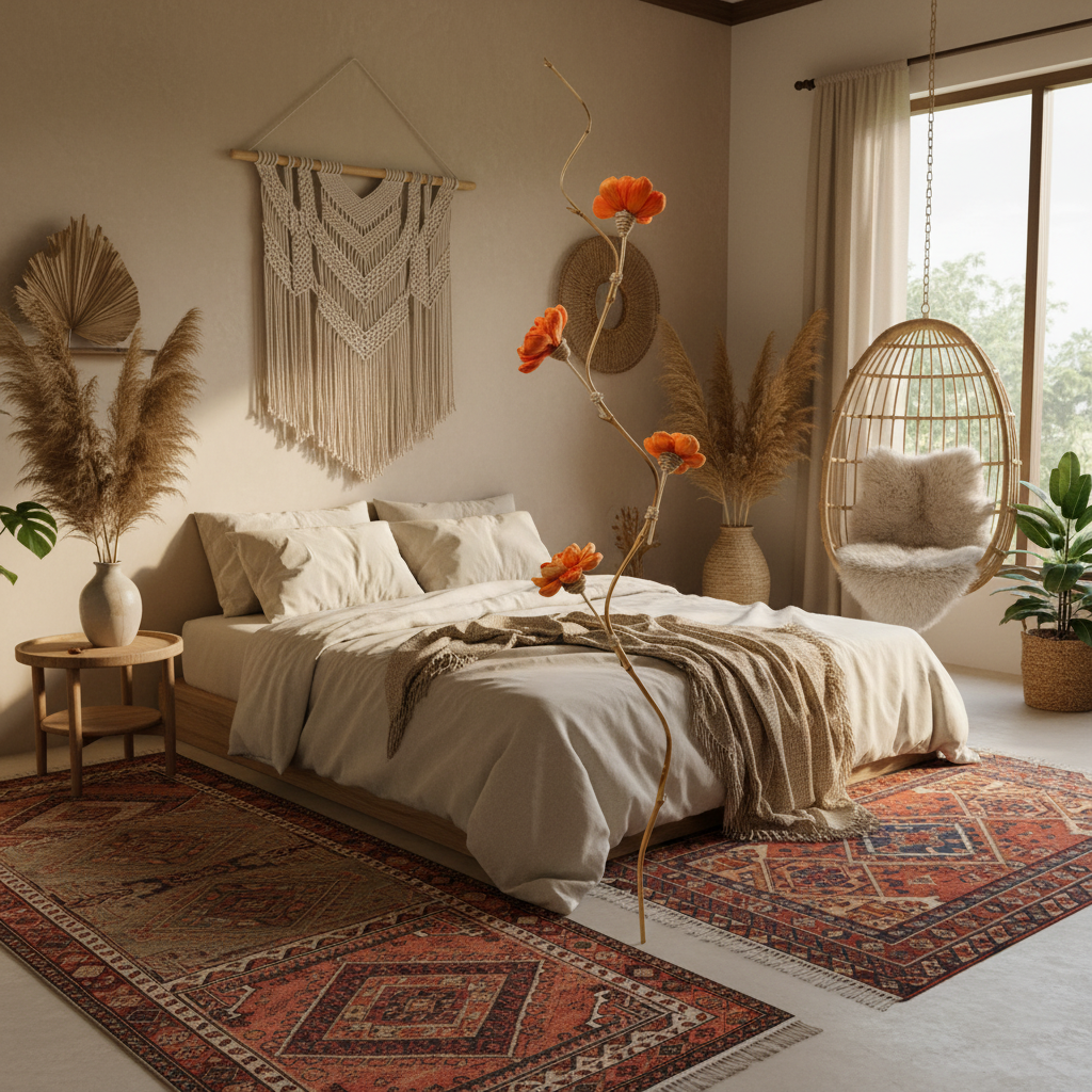 Rama de flores decorativa alta modelo Gili Sudak